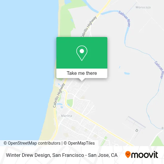 Winter Drew Design map