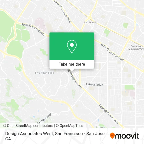 Design Associates West map