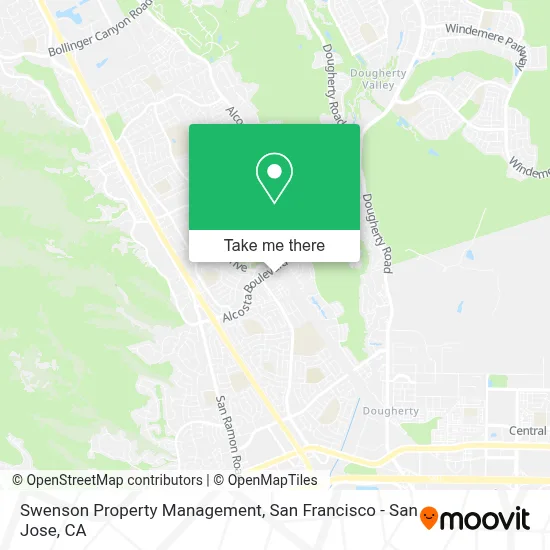 Swenson Property Management map