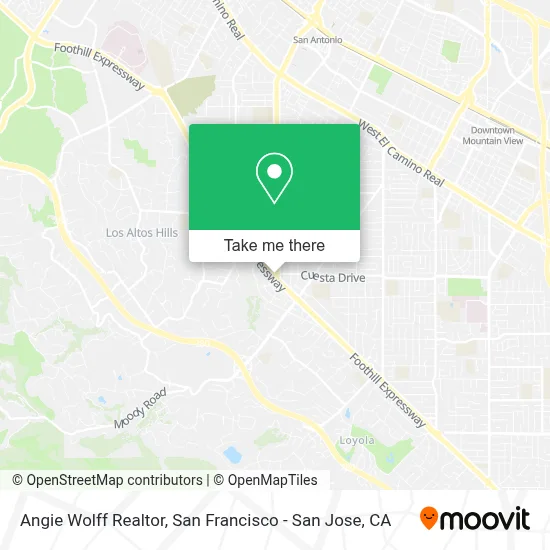 Angie Wolff Realtor map