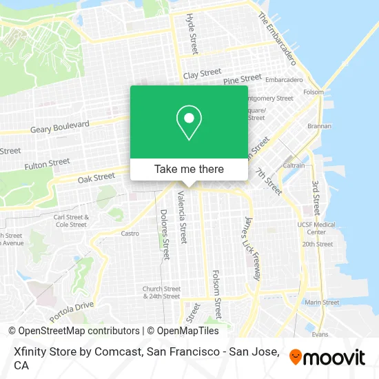 Xfinity Store by Comcast map