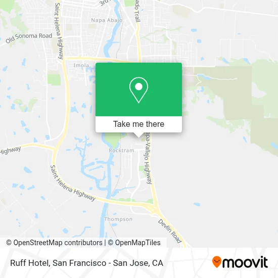 Ruff Hotel map
