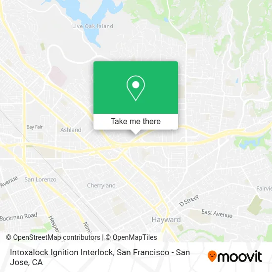 Intoxalock Ignition Interlock map