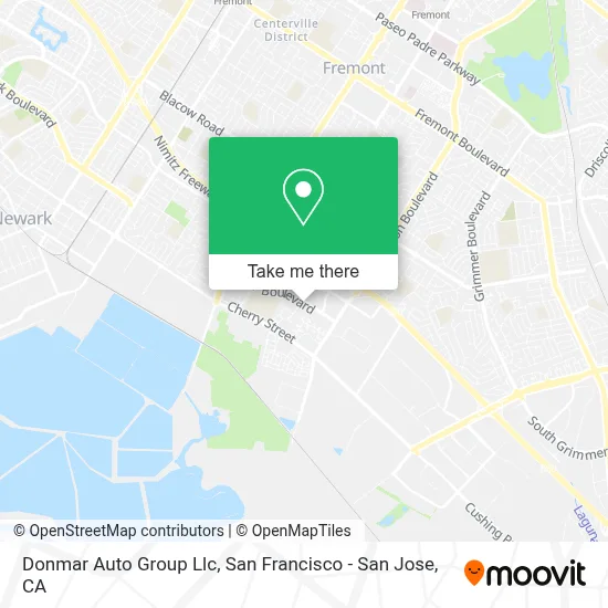 Donmar Auto Group Llc map