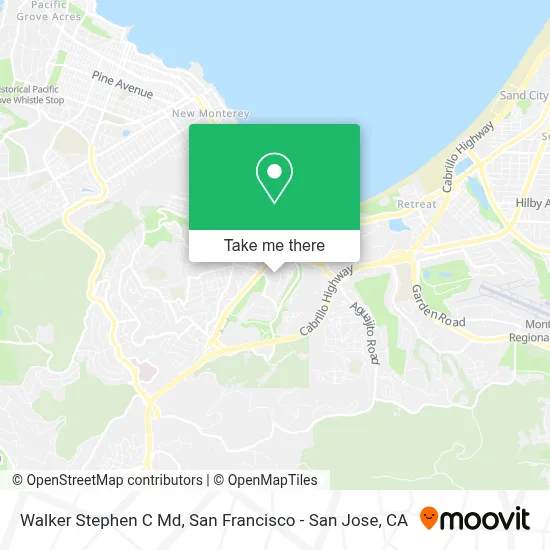 Walker Stephen C Md map