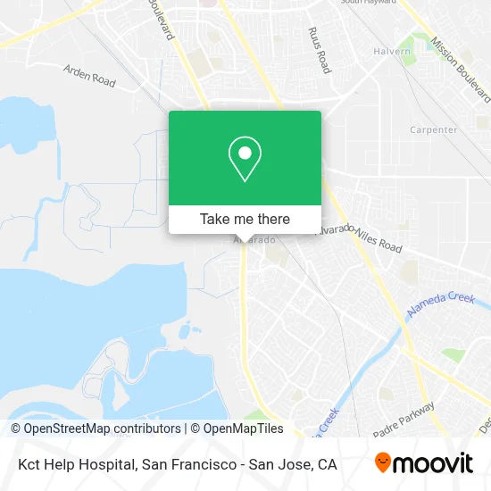 Kct Help Hospital map