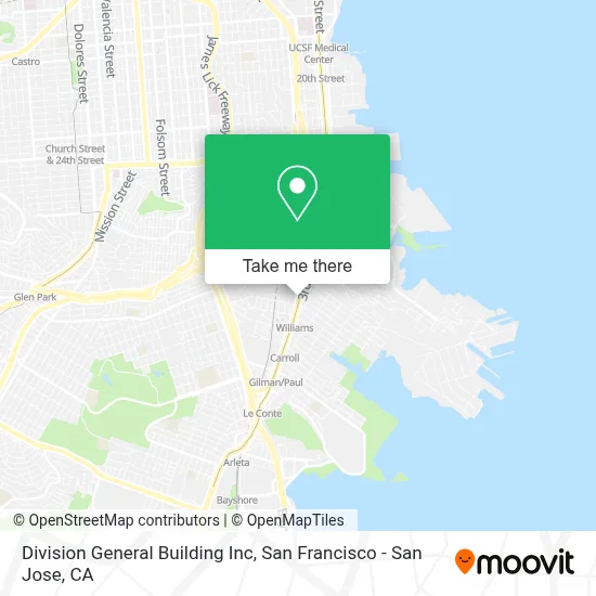 Division General Building Inc map