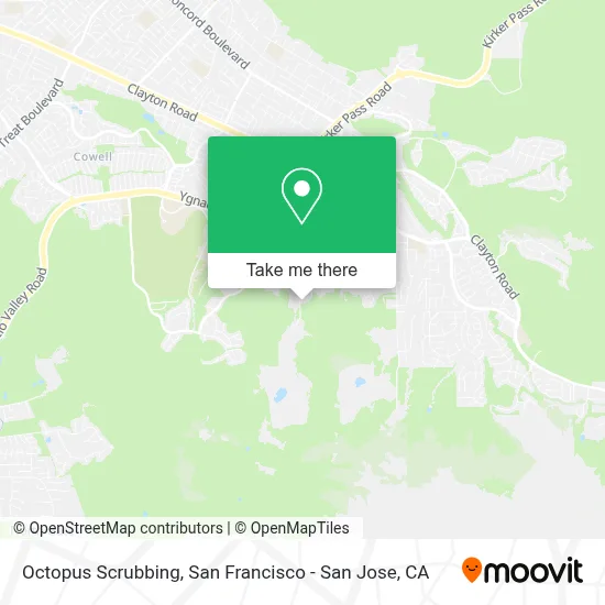 Octopus Scrubbing map