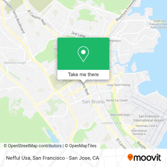 Nefful Usa map