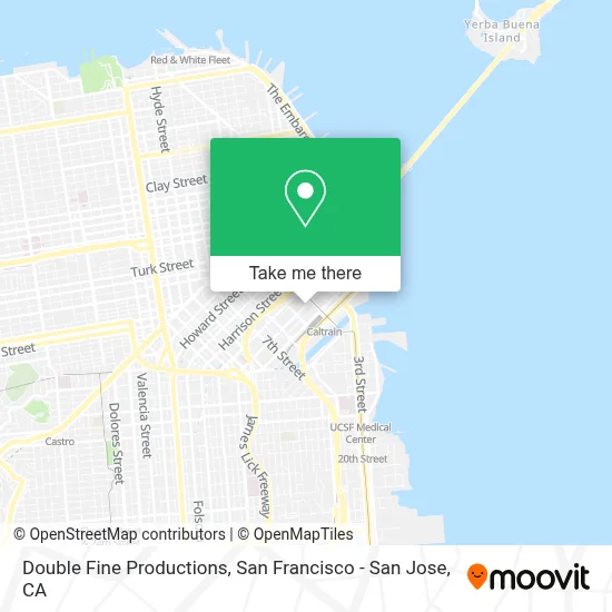 Double Fine Productions map
