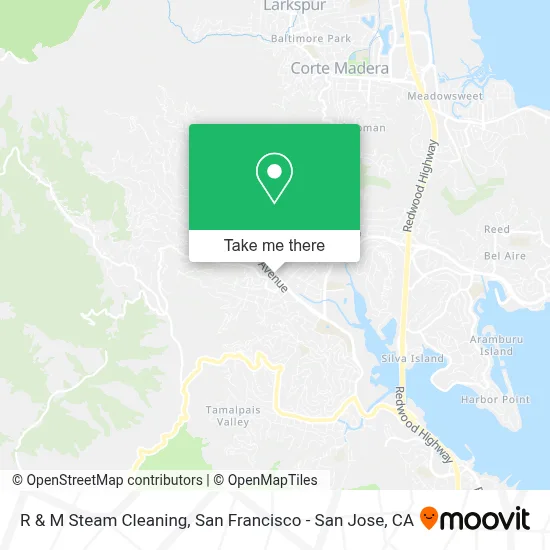 R & M Steam Cleaning map