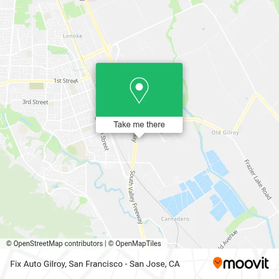 Fix Auto Gilroy map