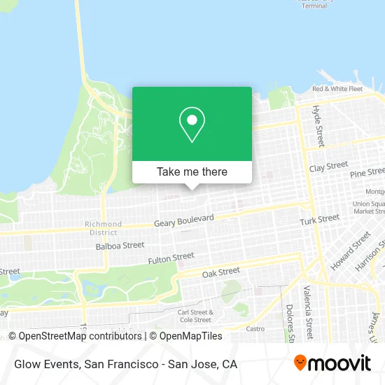 Glow Events map