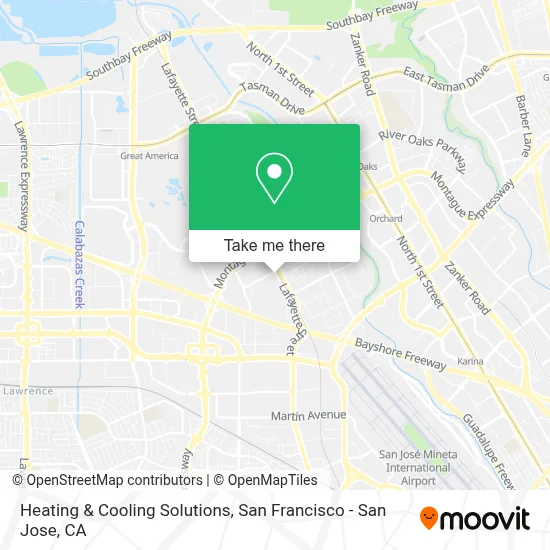 Heating & Cooling Solutions map