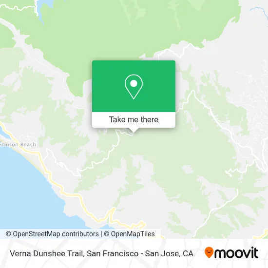 Verna Dunshee Trail map