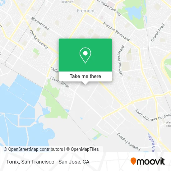 Tonix map