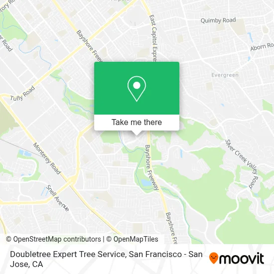 Doubletree Expert Tree Service map