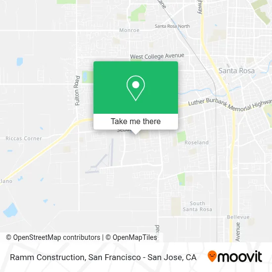 Ramm Construction map