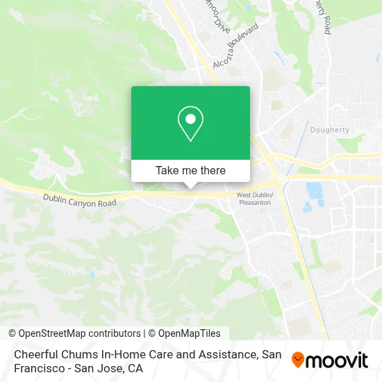 Cheerful Chums In-Home Care and Assistance map