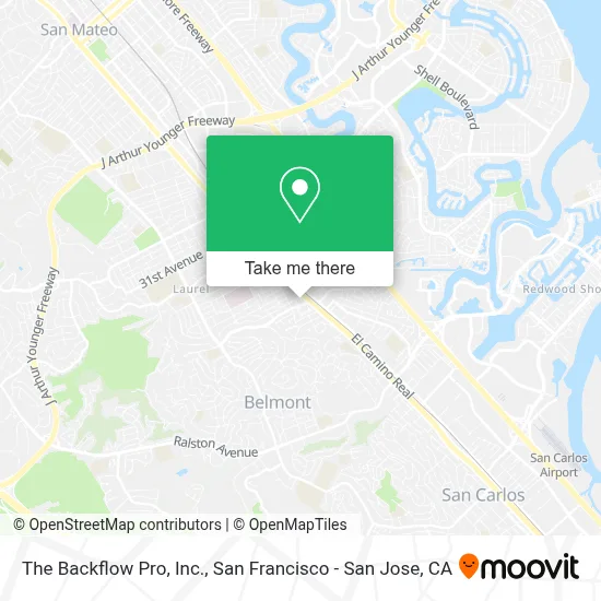 The Backflow Pro, Inc. map