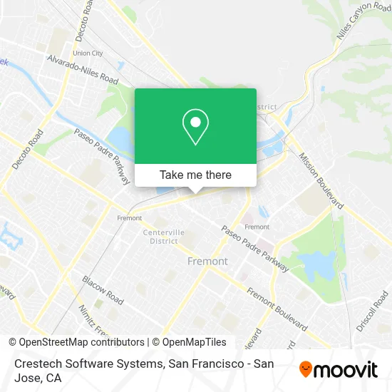 Crestech Software Systems map