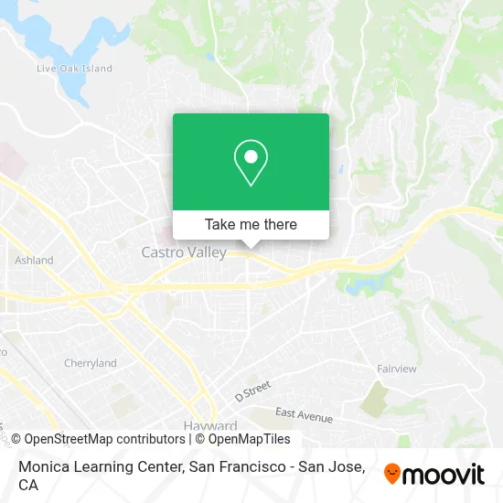 Monica Learning Center map