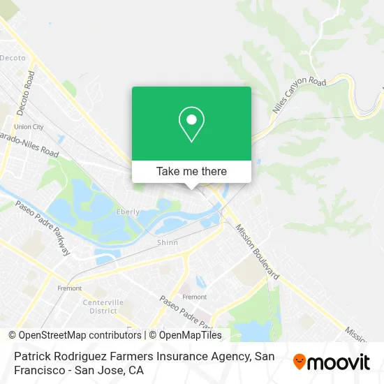 Patrick Rodriguez Farmers Insurance Agency map