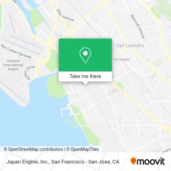 Japan Engine, Inc. map