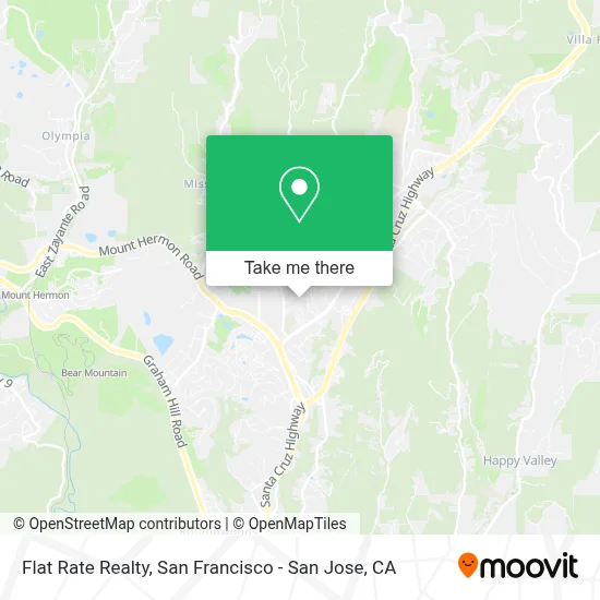 Flat Rate Realty map