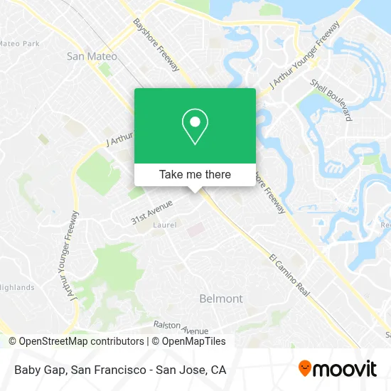 Babygap map