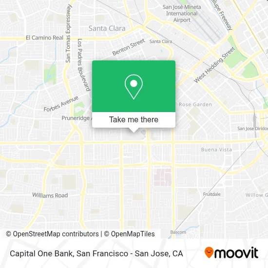 Capital One Bank map