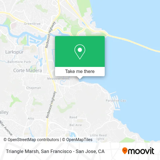 Triangle Marsh map