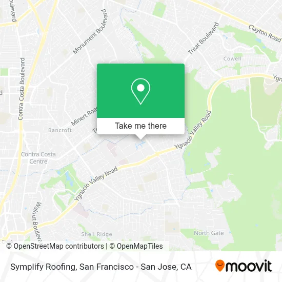 Symplify Roofing map