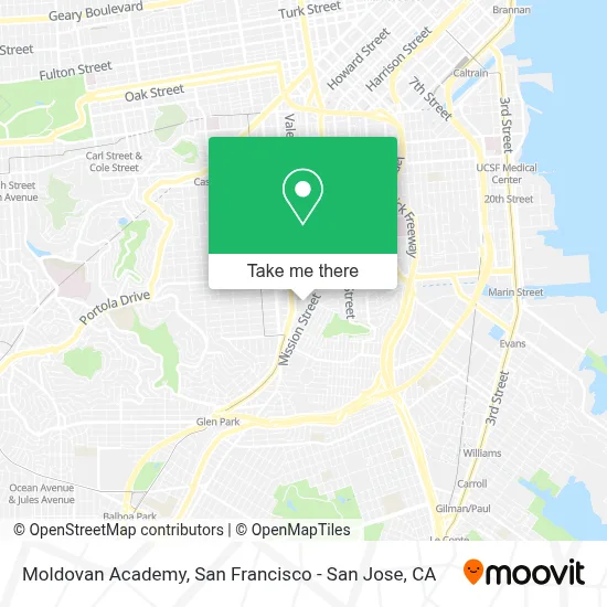 Moldovan Academy map