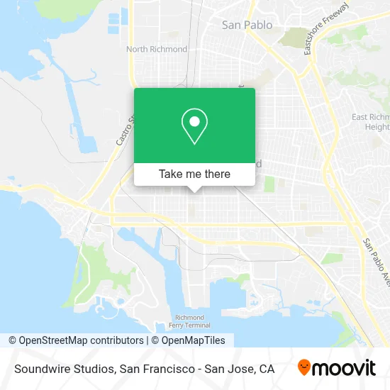 Soundwire Studios map