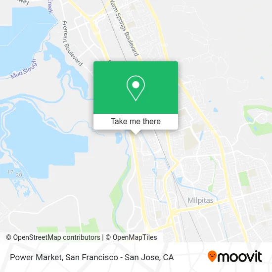 Power Market map