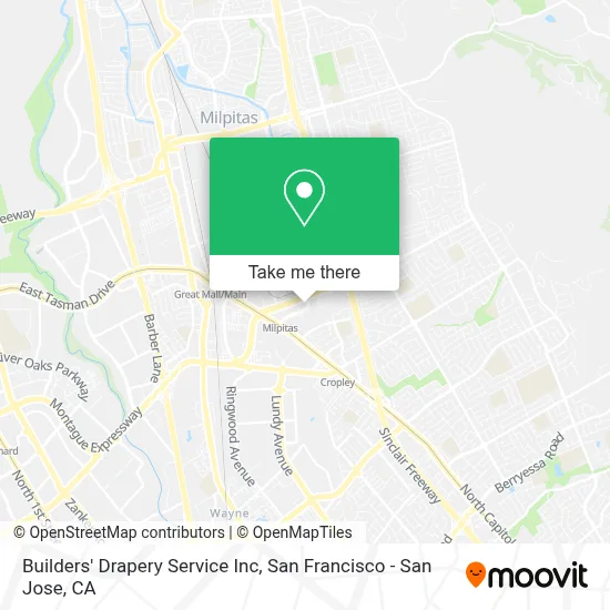 Builders' Drapery Service Inc map