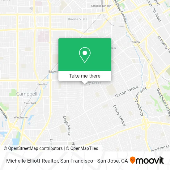 Michelle Elliott Realtor map