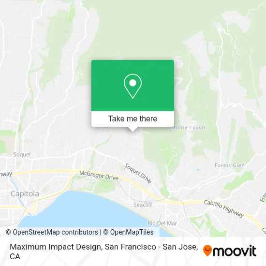 Maximum Impact Design map