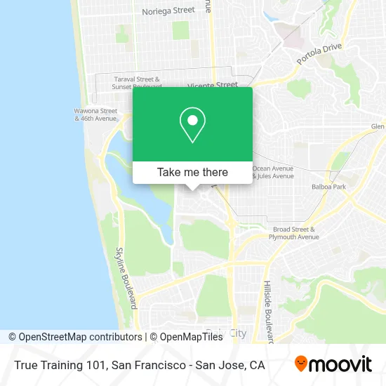 True Training 101 map