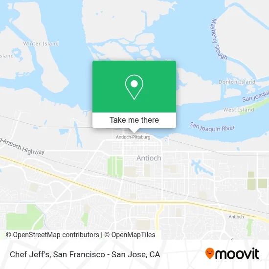 Chef Jeff's map