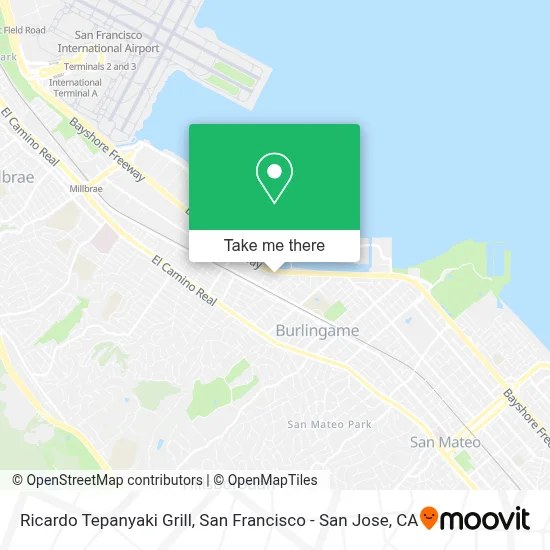 Ricardo Tepanyaki Grill map