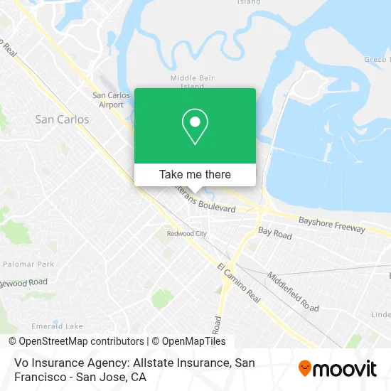 Vo Insurance Agency: Allstate Insurance map