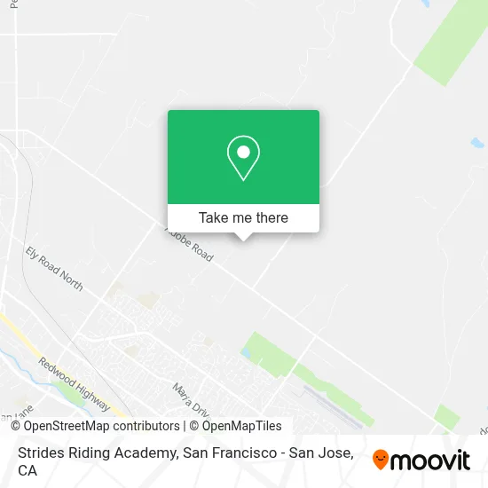 Strides Riding Academy map