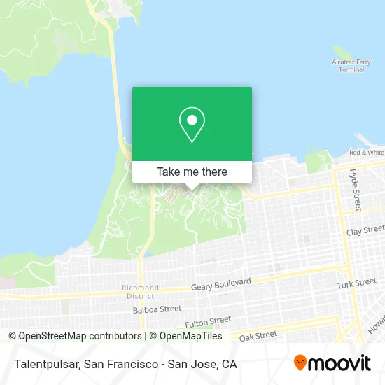 Talentpulsar map