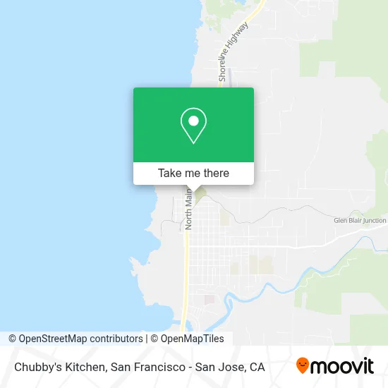 Chubby's Kitchen map