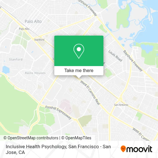 Inclusive Health Psychology map