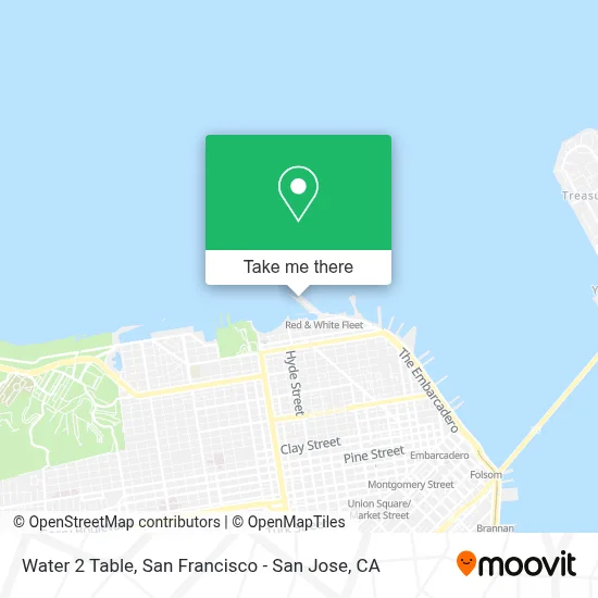 Water 2 Table map