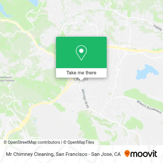 Mr Chimney Cleaning map