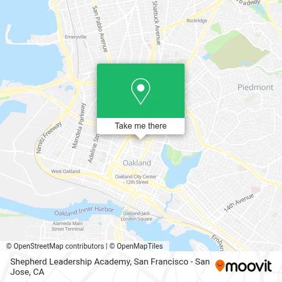 Shepherd Leadership Academy map